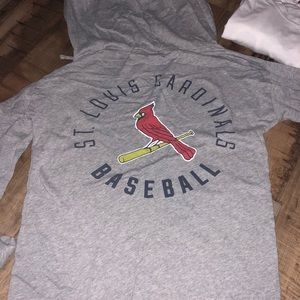 Pink St.Louis Cardinal sweatshirt
